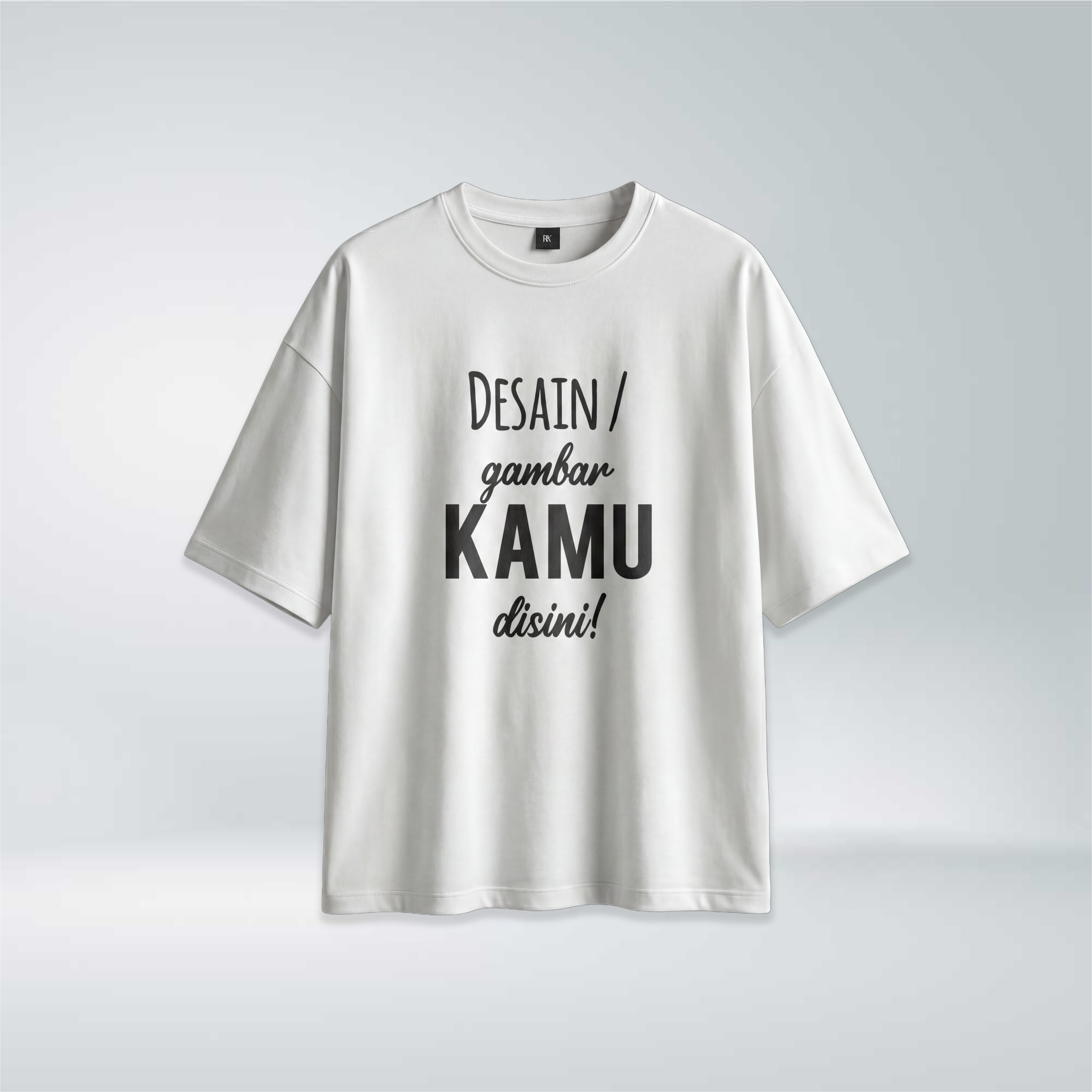Kaos Oversize Combed 16s Heavyweight Custom
